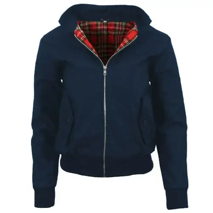 Ladies Classic Vintage Harrington Jacket - Made in UK by All Mart Bristol Ltd