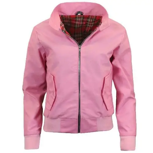 Ladies Classic Vintage Harrington Jacket - Made in UK by All Mart Bristol Ltd