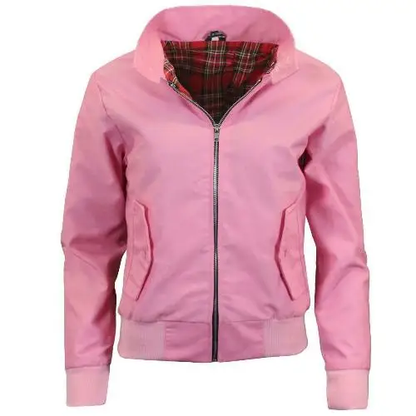 Ladies Classic Vintage Harrington Jacket - Made in UK by All Mart Bristol Ltd