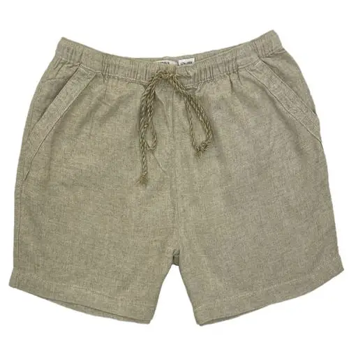 Womens Casual Summer Linen Shorts - 2578 by All Mart Bristol Ltd