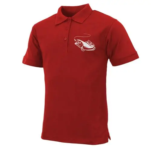 Mens Fish Logo Polo by All Mart Bristol Ltd