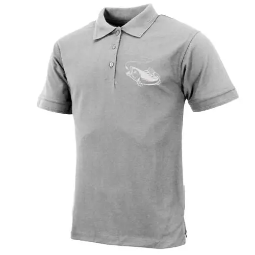 Mens Fish Logo Polo by All Mart Bristol Ltd