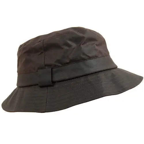 Wax Cotton Bush Hat by All Mart Bristol Ltd