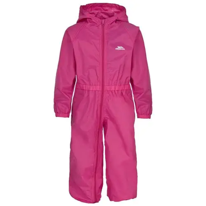 Kids Trespass Button Waterproof All-In-One Suit by All Mart Bristol Ltd