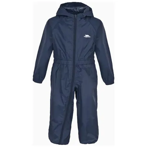 Kids Trespass Button Waterproof All-In-One Suit by All Mart Bristol Ltd