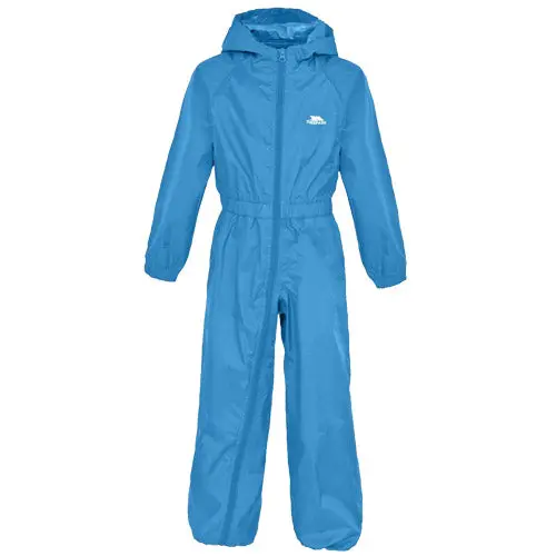 Kids Trespass Button Waterproof All-In-One Suit by All Mart Bristol Ltd