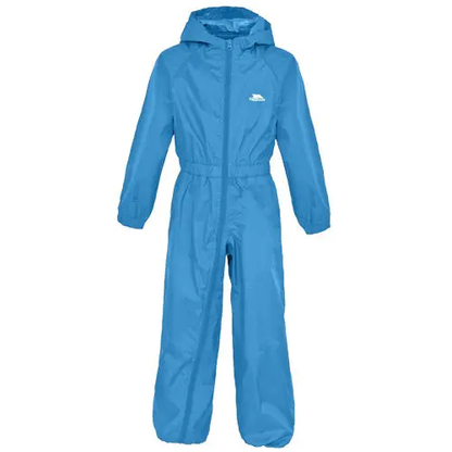Kids Trespass Button Waterproof All-In-One Suit by All Mart Bristol Ltd