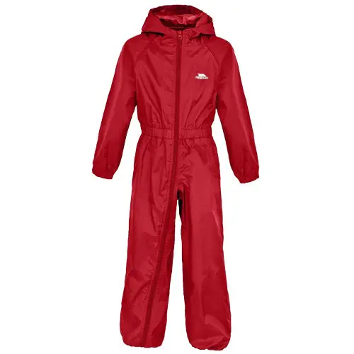 Kids Trespass Button Waterproof All-In-One Suit by All Mart Bristol Ltd
