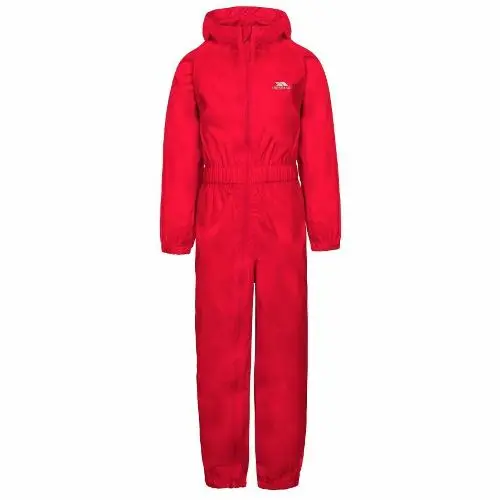 Kids Trespass Button Waterproof All-In-One Suit by All Mart Bristol Ltd