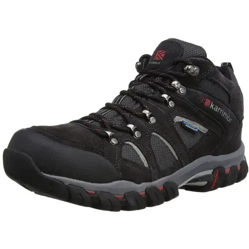 Mens Karrimor Bodmin IV Weathertite Mid Rise Waterproof Hiking Shoes by All Mart Bristol Ltd