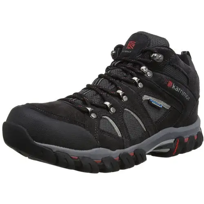 Mens Karrimor Bodmin IV Weathertite Mid Rise Waterproof Hiking Shoes by All Mart Bristol Ltd