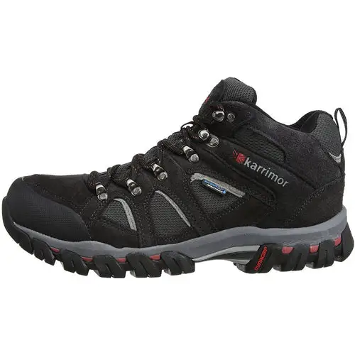 Mens Karrimor Bodmin IV Weathertite Mid Rise Waterproof Hiking Shoes by All Mart Bristol Ltd