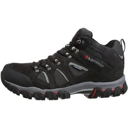 Mens Karrimor Bodmin IV Weathertite Mid Rise Waterproof Hiking Shoes by All Mart Bristol Ltd