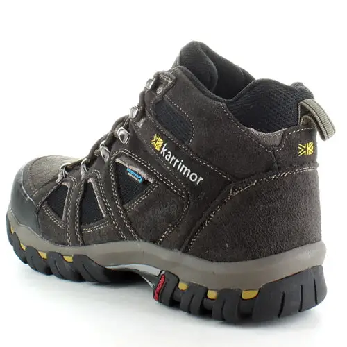 Mens Karrimor Bodmin IV Weathertite Mid Rise Waterproof Hiking Shoes by All Mart Bristol Ltd