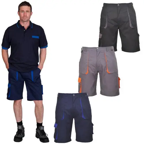 Portwest TEXO Contrast Cargo Shorts TX14 by All Mart Bristol Ltd