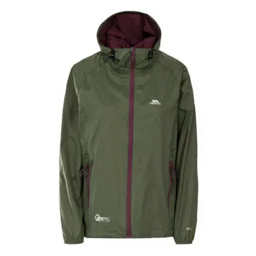 Trespass Qikpac Ladies Waterproof Hooded Jacket - Clearance by All Mart Bristol Ltd