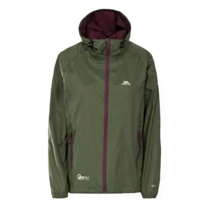Trespass Qikpac Ladies Waterproof Hooded Jacket - Clearance by All Mart Bristol Ltd
