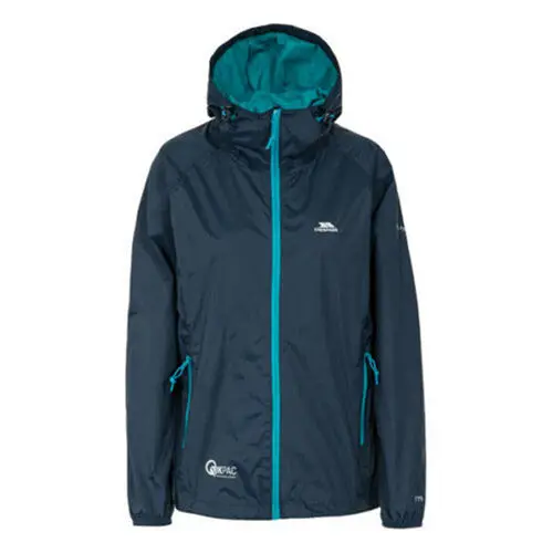 Trespass Qikpac Ladies Waterproof Hooded Jacket - Clearance by All Mart Bristol Ltd