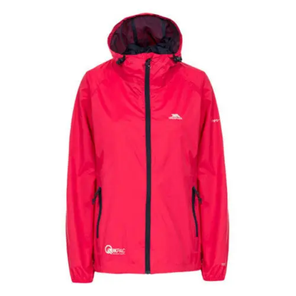 Trespass Qikpac Ladies Waterproof Hooded Jacket - Clearance by All Mart Bristol Ltd