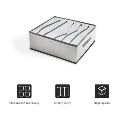 2 Foldable Storage Box Wardrobe Closet Drawer Organizer ~5329 by All Mart Bristol Ltd