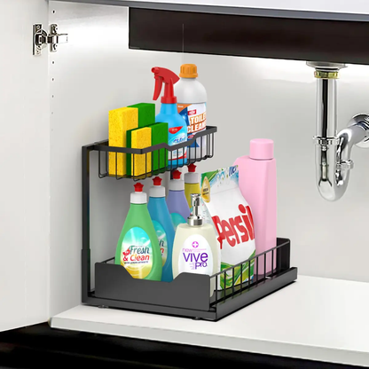 VINSANI METAL UNDER SINK STORAGE 1010498 by Vinsani