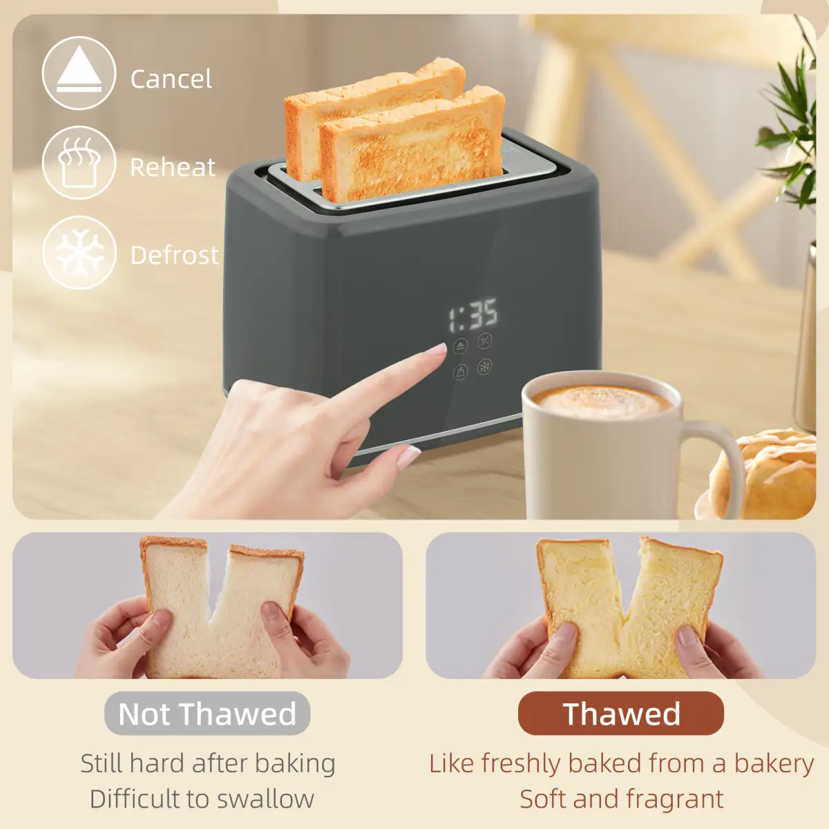 Kettle and Toaster Set by N/A