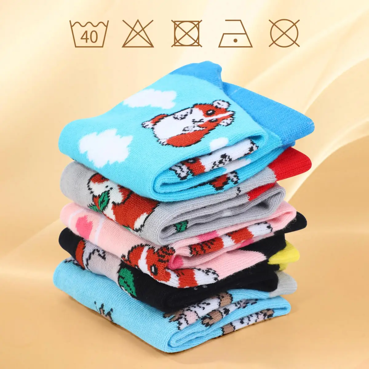 VINSANI GUINEA PIG SOCKS 5pk 1010415 by Vinsani