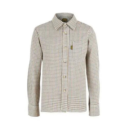 Kids Game Tattersall Check Shirt by Game Technical Apparel