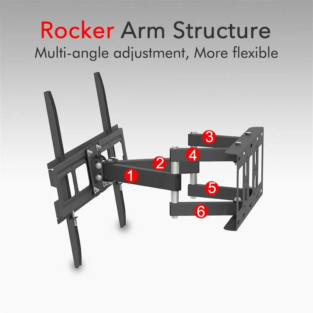 32-70 Inch Double Pendulum Large Base TV Stand Tmds-101 Bearing 50Kg/Vese600*400/Upper And Lower-10~ 10° by N/A