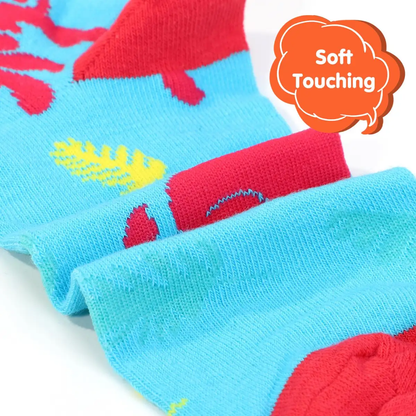 VINSANI ELEPHANT SOCKS 5pk 1010413 by Vinsani
