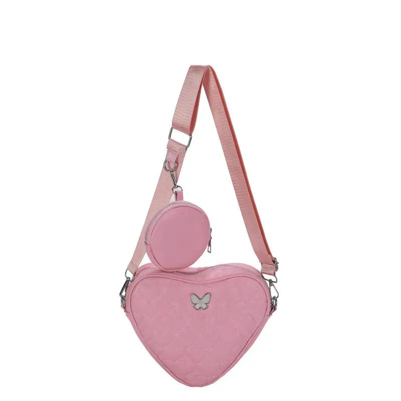 Women's Embroidered Line Shoulder Bag Lightweight Waterproof Pu Soft Leather Storage Shopping Travel Small Backpack by Dropshipman