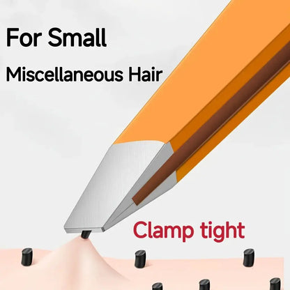 6/3/1pcs Eyebrow Clip Tweezers - Oblique Mouth Hair Pulling Beard False Eyelashes Double Eyelid Patch - High Precision Portable by All Mart Bristol Ltd