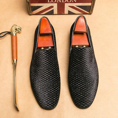 Trendy Casual Driving Leather Shoes For Men by Dropshipman