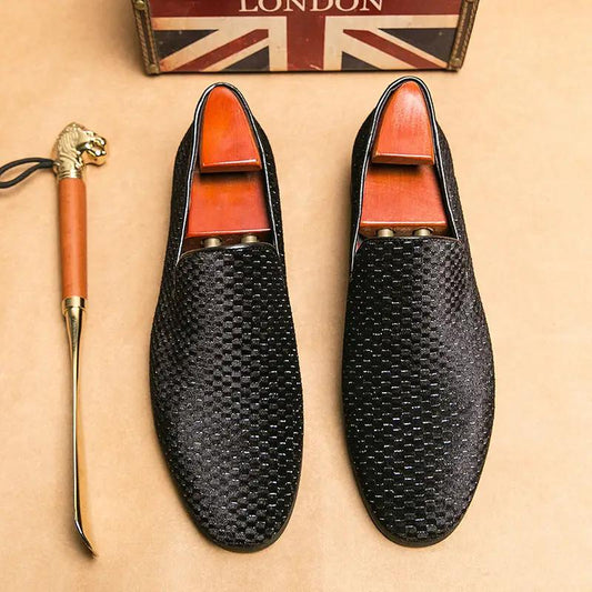 Trendy Casual Driving Leather Shoes For Men by Dropshipman