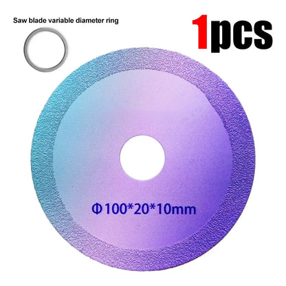 1-10pcs Ultra-Thin 100mm Diamond Saw Blade, for Tile Glass Marble Polishing, Fits Angle Grinder by All Mart Bristol Ltd