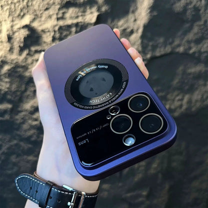 Magnetic Suction Large Window Protector Phone Case by Dropshipman