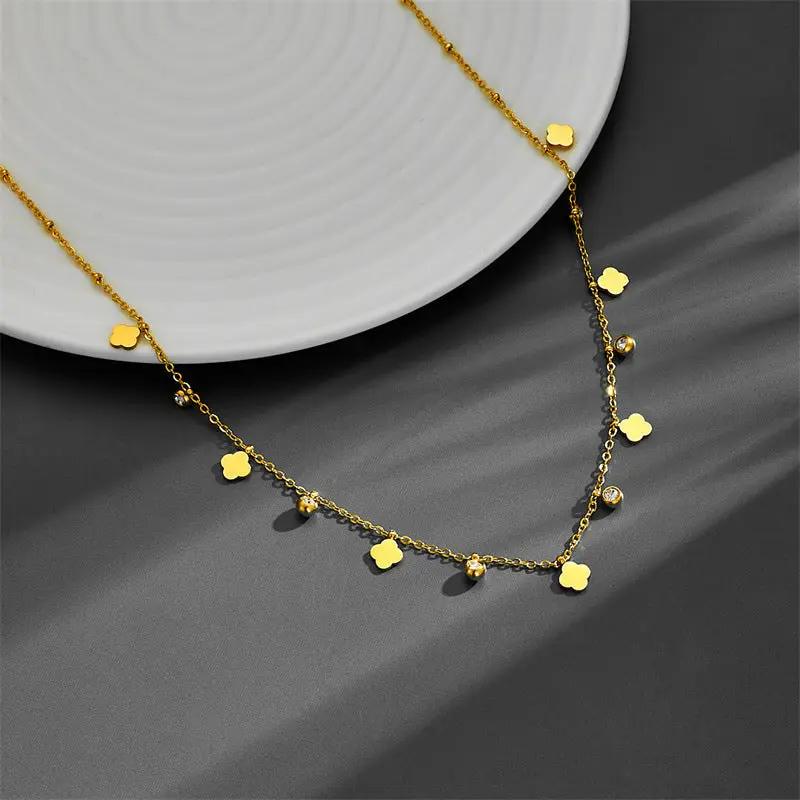 Multiple Small Butterfly Necklaces For Women by Dropshipman