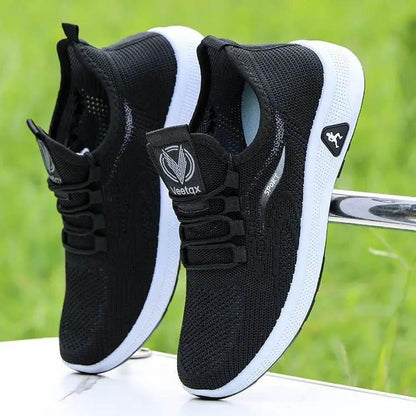 Breathable Men's Casual Mesh Sneakers by Dropshipman