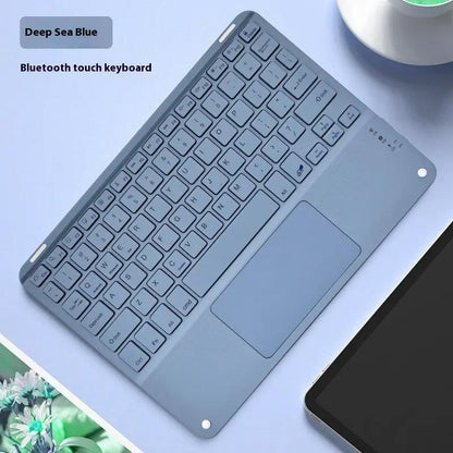 Square Hat Touch Bluetooth Wireless Charging Keyboard by Dropshipman