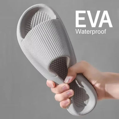 Soft Sole Massage Shower Shoes for Women Men Couples Waterproof Non-slip Home Leisure Fashion Bathroom Slippers by All Mart Bristol Ltd