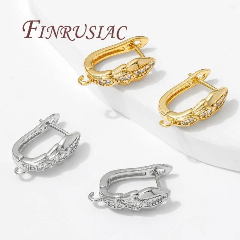 18K Gold Plated,Anti-Allergy Earring Hook Clasps,Supplies For Jewelry,Fasteners Earwires,Earrings Fixtures Accessories by All Mart Bristol Ltd