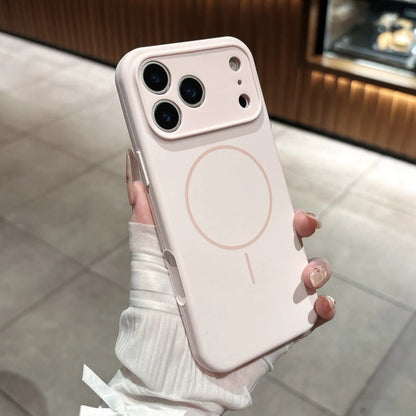 Applicable To 17 Fine Circle Magnetic Phone Case Liquid Silicone by Dropshipman
