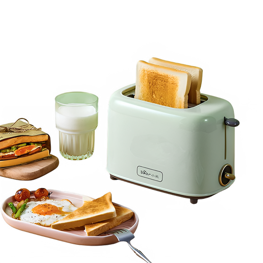 Electric 2-Slice Bread Toaster with Adjustable Browning Control by All Mart Bristol Ltd