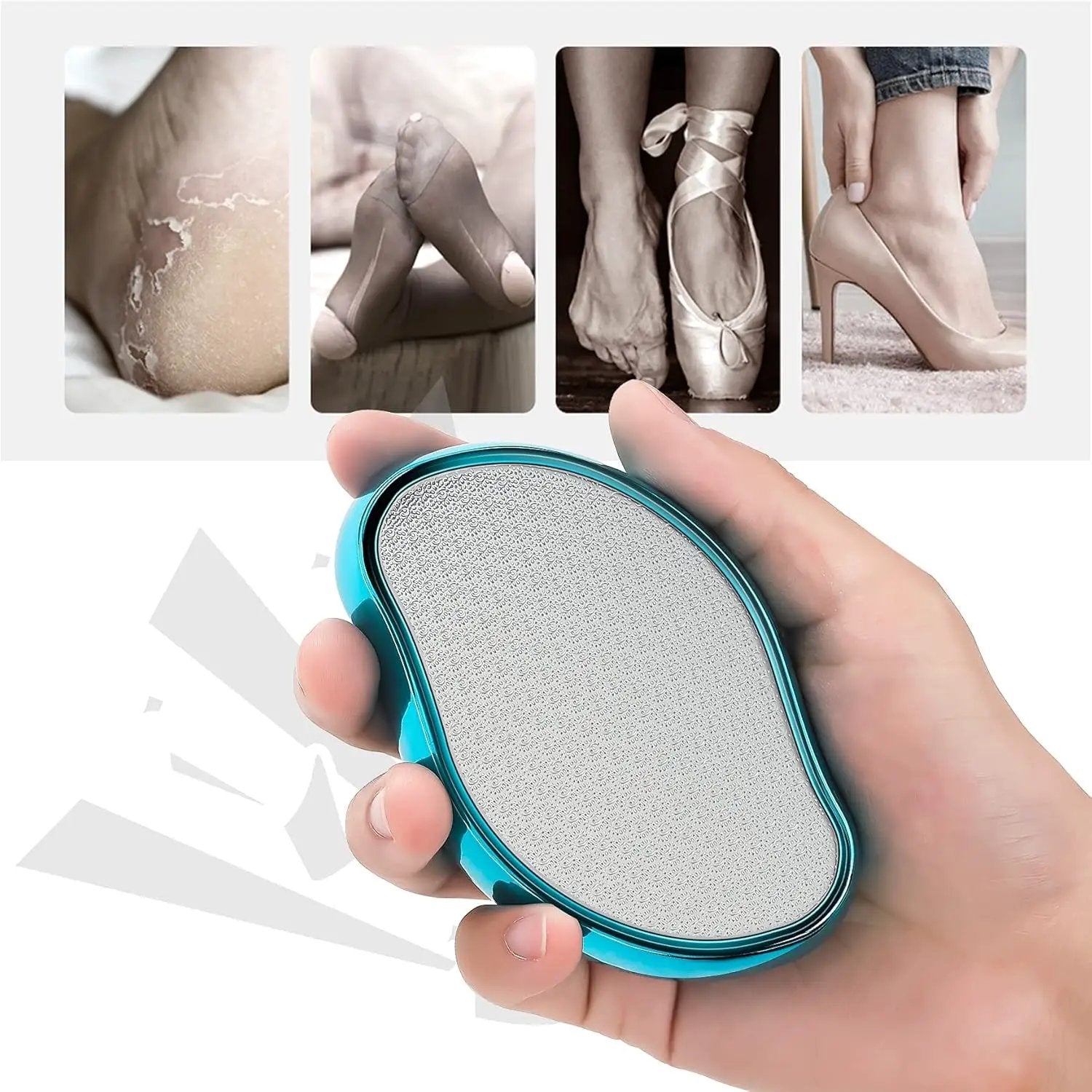 2-in-1 Nano Glass Foot File - Transform Your Feet with a Spa-Quality Callus Remover for Silky Smooth Results by All Mart Bristol Ltd