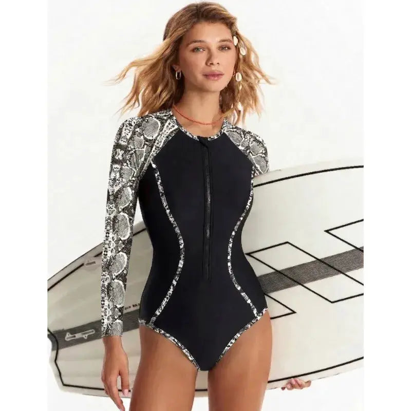Mesh Sleeve Sexy Swimsuit Women Summer Bathing Suit Bikini Set Long Sleeve Swimwear Beach Swimming Suit For Female Купальник by All Mart Bristol Ltd