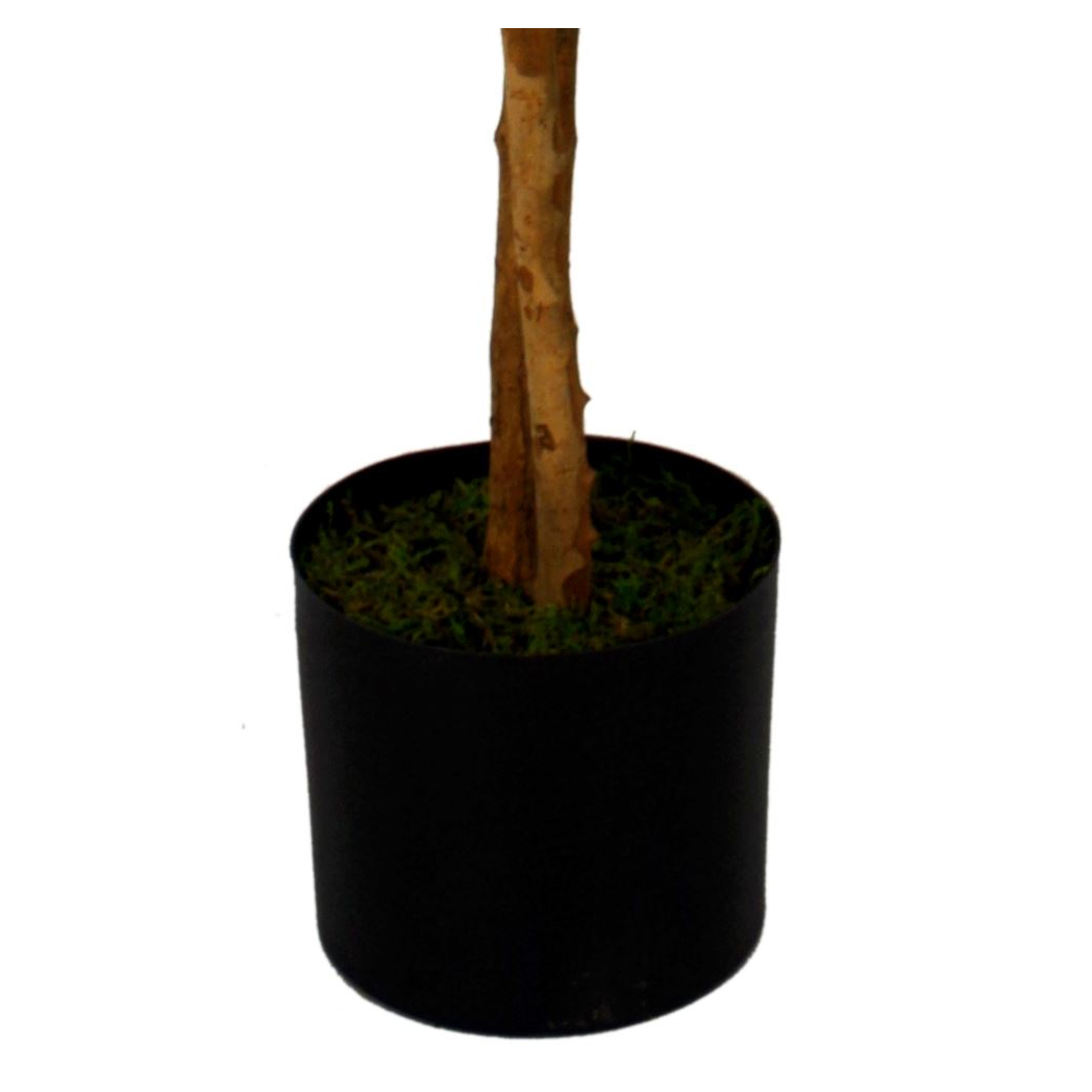 130cm Luxury Artificial Wisteria Tree White Flowers Premium Range by Leaf