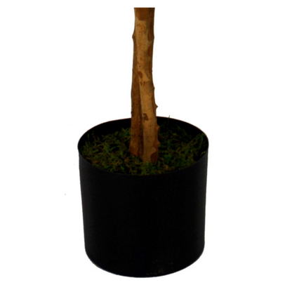 130cm Luxury Artificial Wisteria Tree White Flowers Premium Range by Leaf