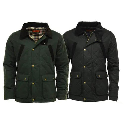 Game Oxford Quilted Wax Jacket by Game Technical Apparel