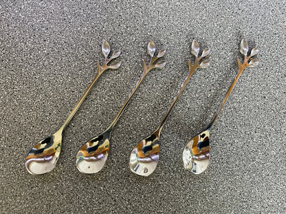 Silver Leafy Spoons by All Mart Bristol Ltd
