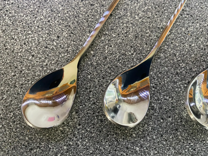 Silver Leafy Spoons by All Mart Bristol Ltd
